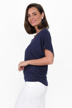 Navy Maui Tee
