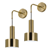 GLOWDROP WIRELESS WALL SCONCES (SET OF 2 + 2 BULBS FREE)