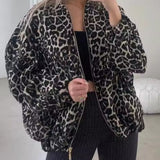 Animal Print Casual Jacket