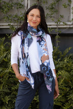 White Milan 3/4 Sleeve Top