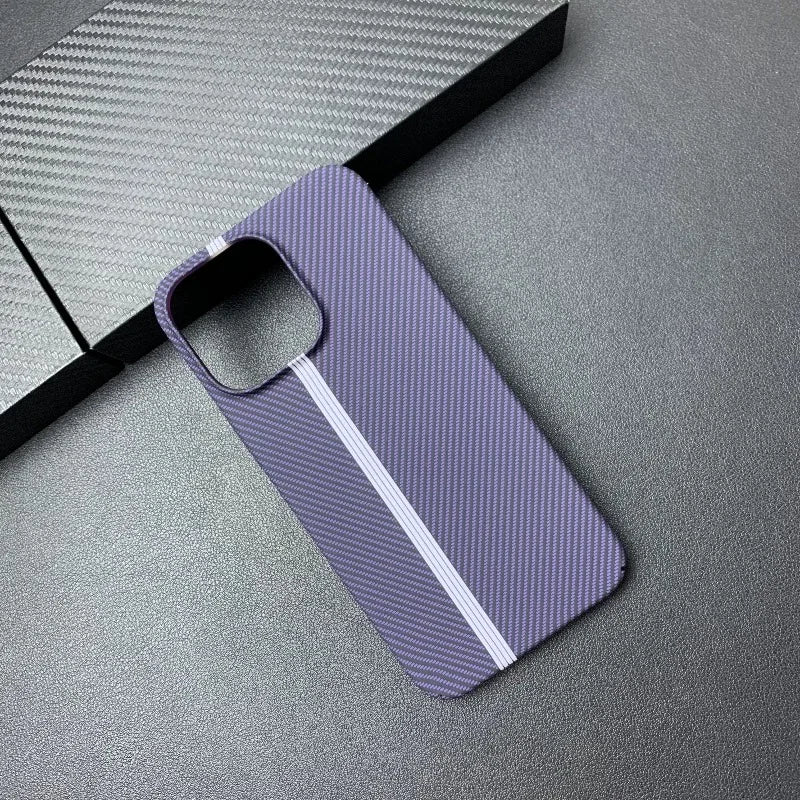 Minimalist Carbon Fiber Prime iPhone Case