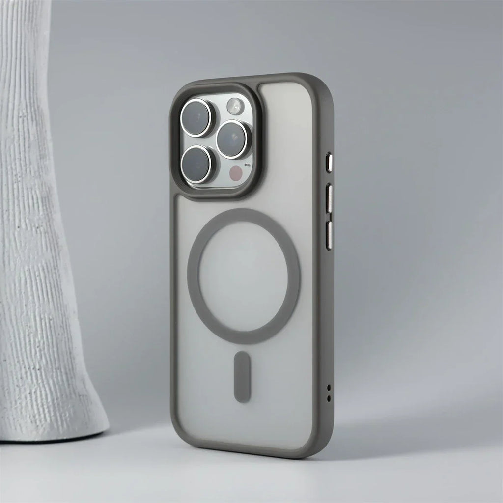 Matte Minimalist Case for iPhone with MagSafe Charging