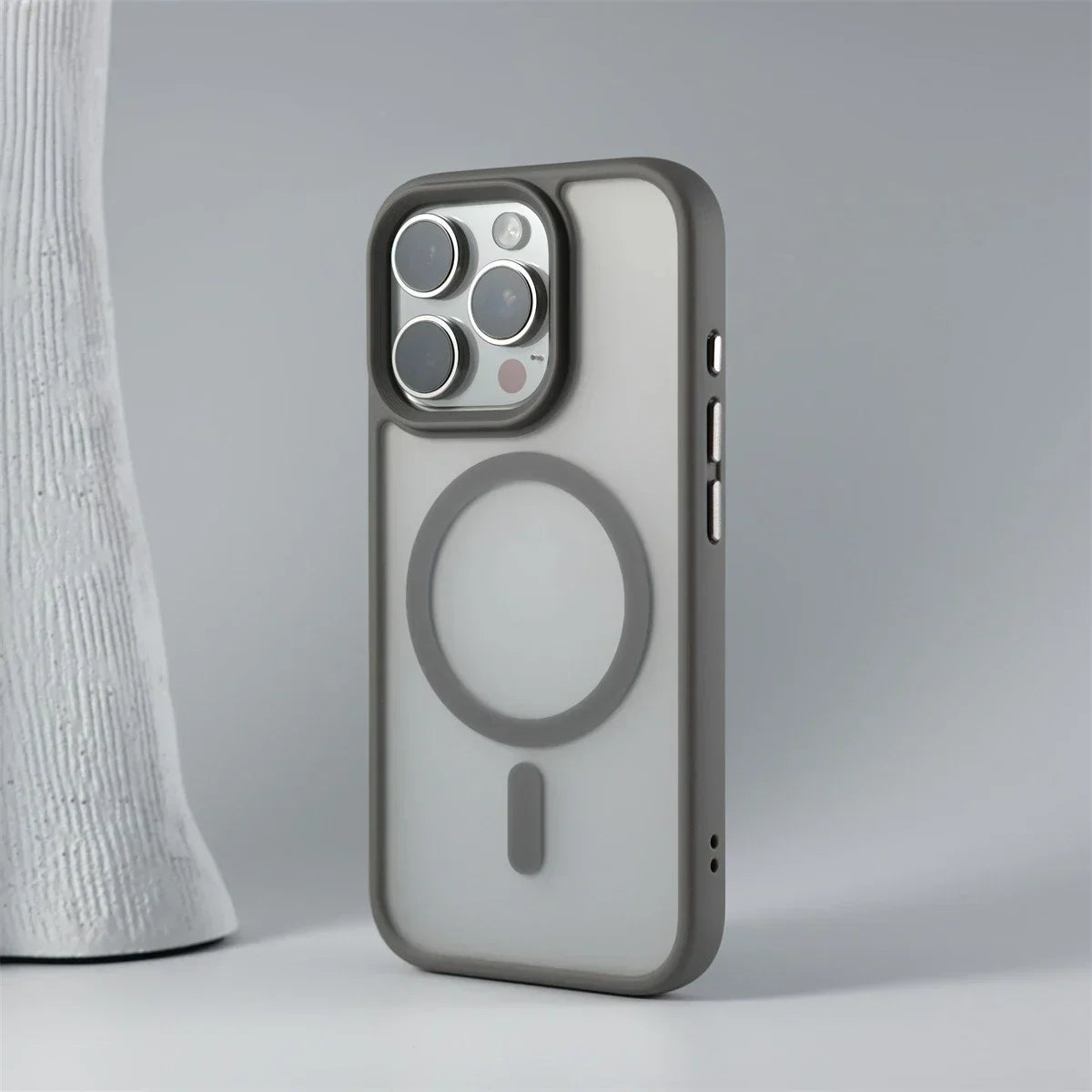 Matte Minimalist Case for iPhone with MagSafe Charging