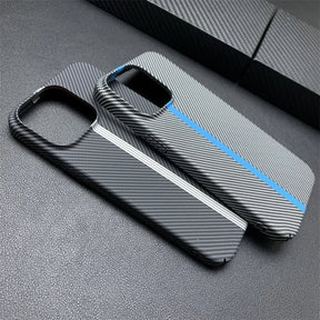 Minimalist Carbon Fiber Prime iPhone Case