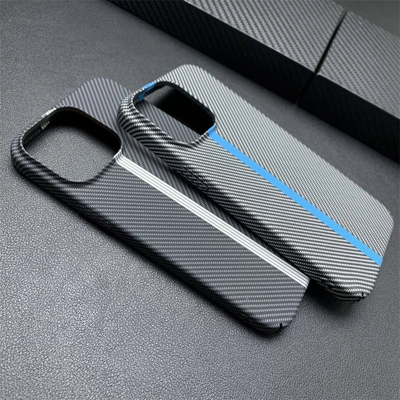 Minimalist Carbon Fiber Prime iPhone Case