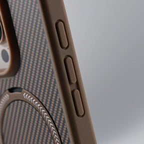 iPhone Case in Carbon Fiber Anti-Impact with MagSafe Charging