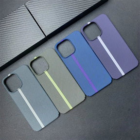 Minimalist Carbon Fiber Prime iPhone Case