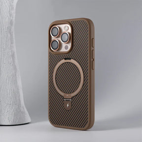 iPhone Case in Carbon Fiber Anti-Impact with MagSafe Charging