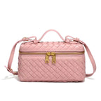 Aria Mini Bag – Compact Luxury with Woven Elegance