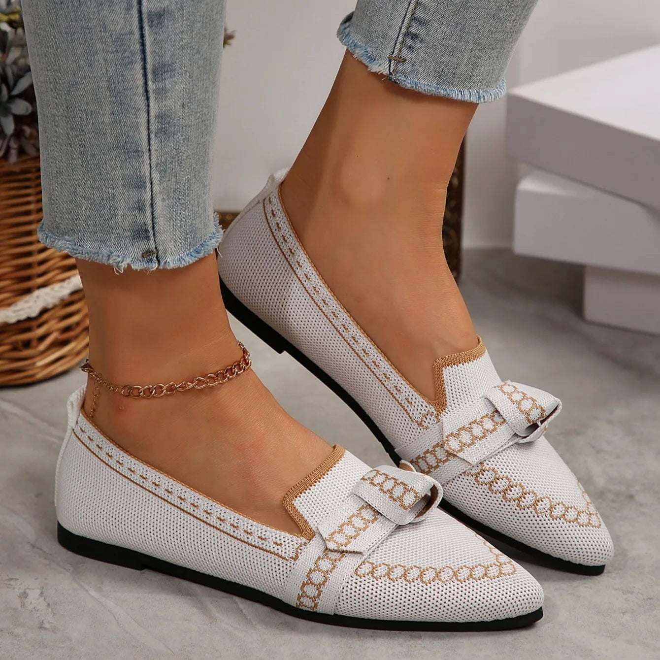 Kensington Bow Ballet Flat