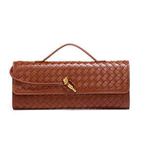 Violetta Woven Clutch – Timeless Luxury & Eco Elegance