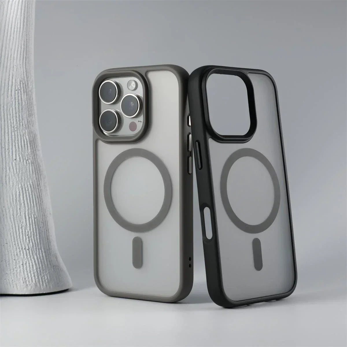 Matte Minimalist Case for iPhone with MagSafe Charging