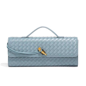 Violetta Woven Clutch – Timeless Luxury & Eco Elegance
