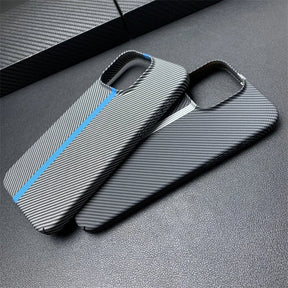 Minimalist Carbon Fiber Prime iPhone Case