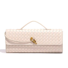 Violetta Woven Clutch – Timeless Luxury & Eco Elegance