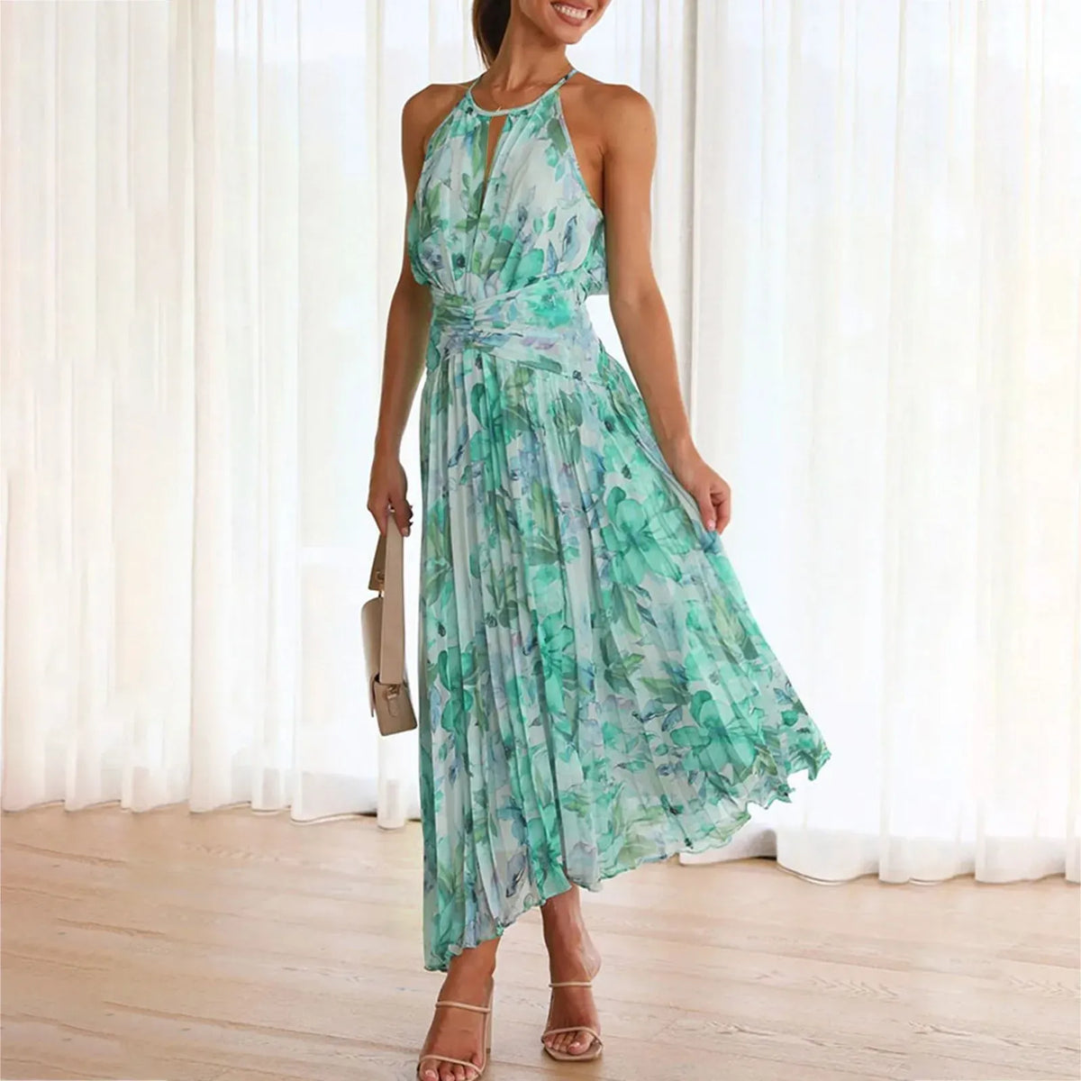 Elegant Floral Dress