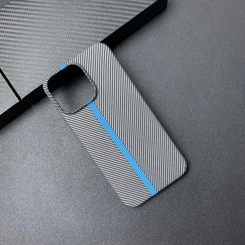 Minimalist Carbon Fiber Prime iPhone Case