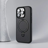 iPhone Case in Carbon Fiber Anti-Impact with MagSafe Charging