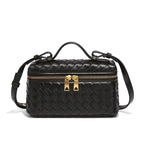 Aria Mini Bag – Compact Luxury with Woven Elegance