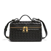 Aria Mini Bag – Compact Luxury with Woven Elegance