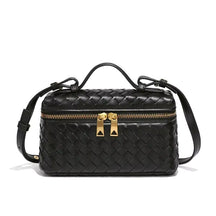 Aria Mini Bag – Compact Luxury with Woven Elegance