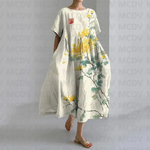 Vintage blossom MIDI dress