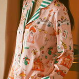 Luxury Mahjong Queen Pajama Set