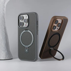iPhone Case in Carbon Fiber Anti-Impact with MagSafe Charging
