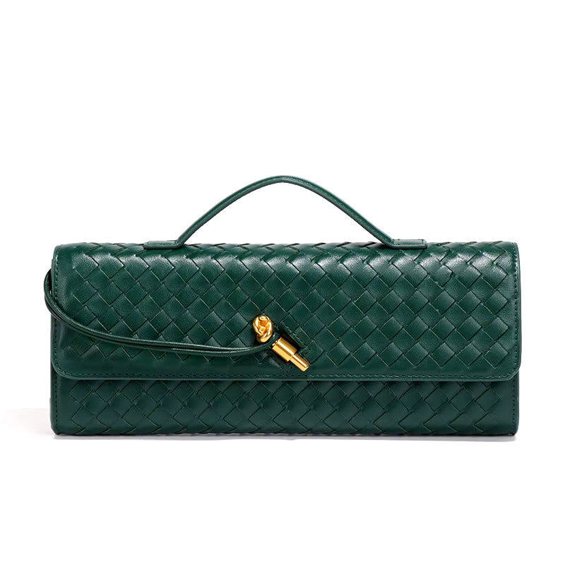 Violetta Woven Clutch – Timeless Luxury & Eco Elegance