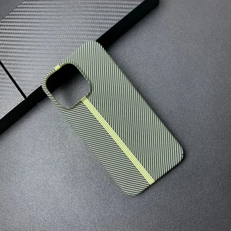 Minimalist Carbon Fiber Prime iPhone Case