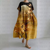 Vintage blossom MIDI dress