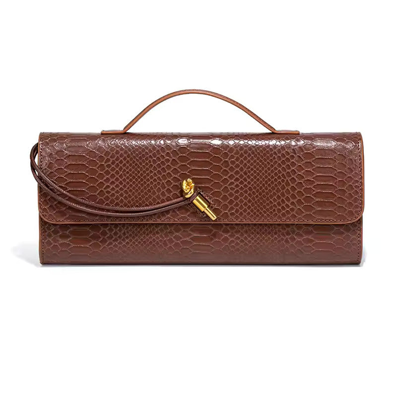 Velara™ Clutch – Exotic Elegance in a Sleek Design
