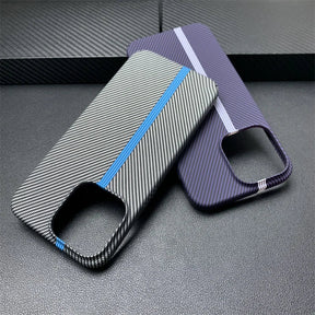 Minimalist Carbon Fiber Prime iPhone Case