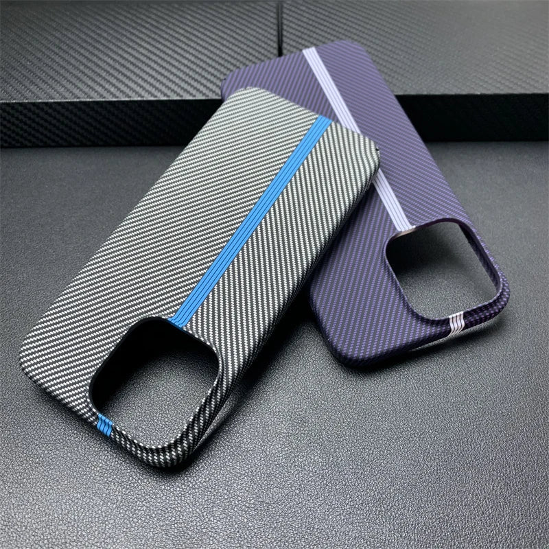 Minimalist Carbon Fiber Prime iPhone Case