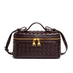 Aria Mini Bag – Compact Luxury with Woven Elegance