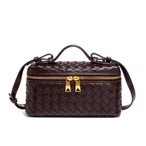 Aria Mini Bag – Compact Luxury with Woven Elegance