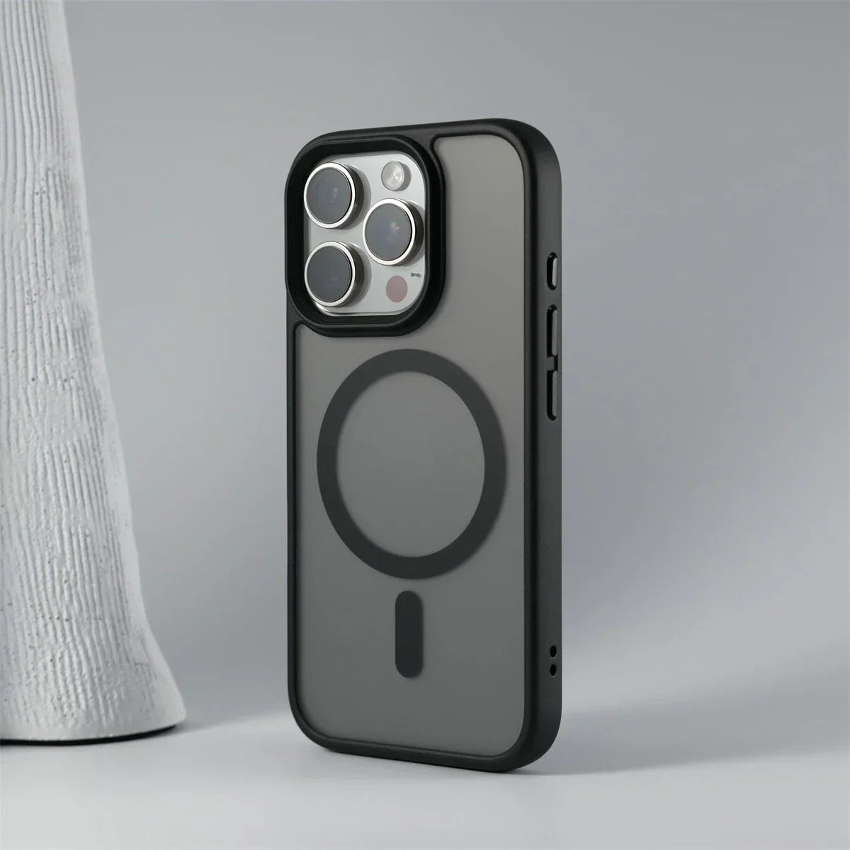 Matte Minimalist Case for iPhone with MagSafe Charging
