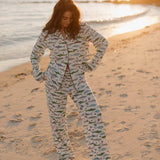 Ocean Style Shark Pajamas Set