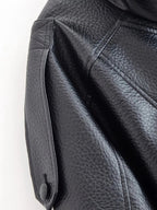 Carla Asymmetrical Leather Jacket