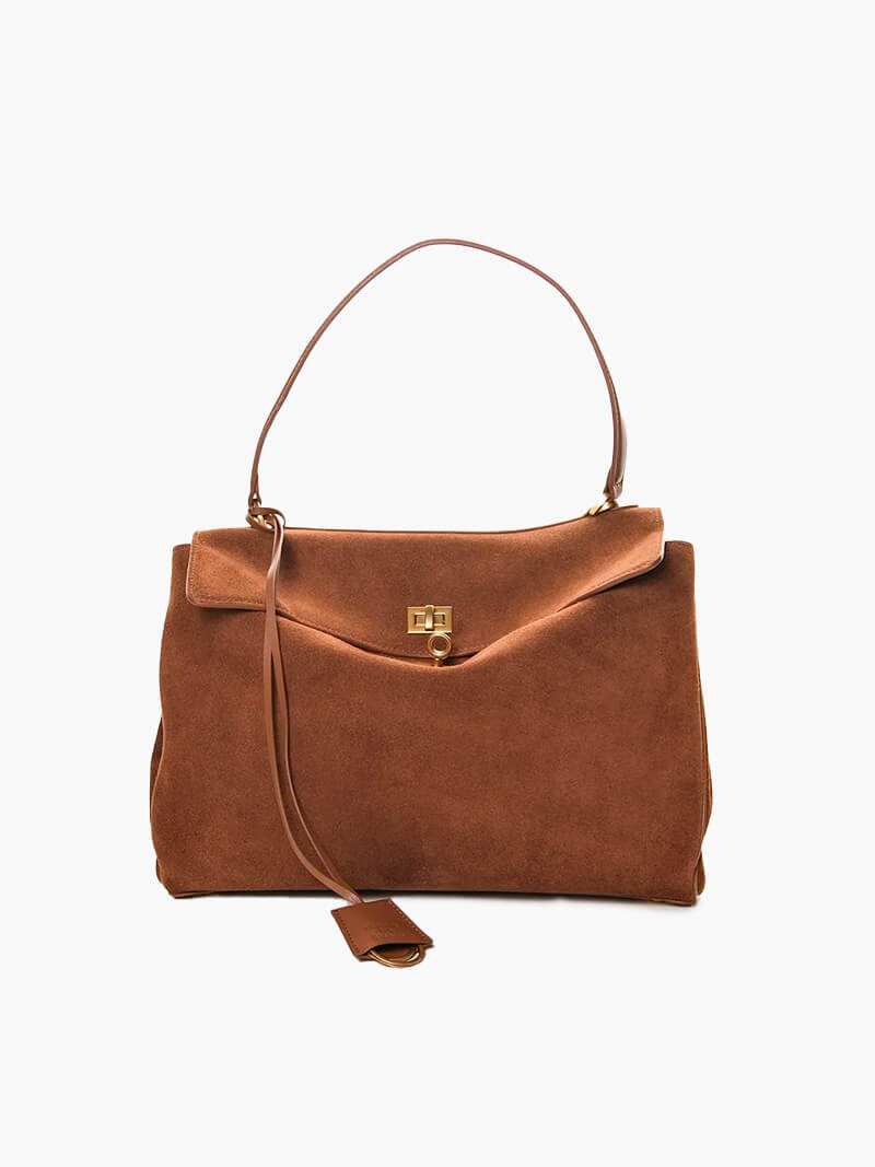 Roveo™ Suede Bag – Timeless Elegance with Versatile Charm