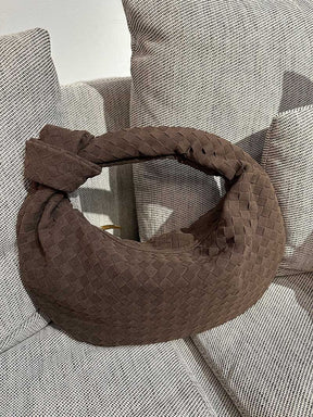 Aurelia™ Woven Suede Bag – Soft Sophistication with Distinctive Charm