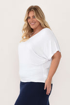 White Maui Tee