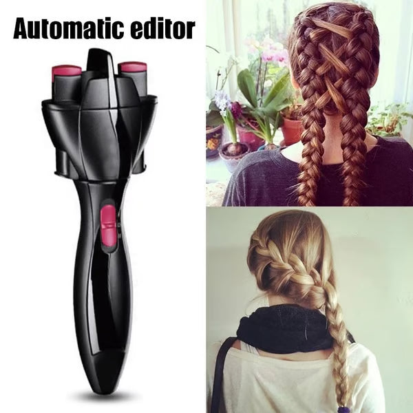 360 Degree Rotate Automatic Hair Braider | Perfect braids in seconds