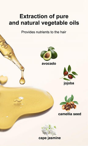 Hoegoa 80ml Conditioning Oil Spray Scalp & Hair Strengthener Leave-In Conditioner Comforting Shampoo Cleanser