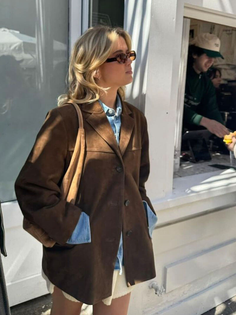 Matilda | Jacke aus Kunstwildleder
