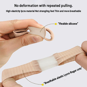 Premium Elastic Toe Separators – Comfortable Pain Relief & Alignment