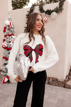 What A Gift Bow Holiday Sweater