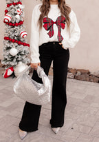 What A Gift Bow Holiday Sweater
