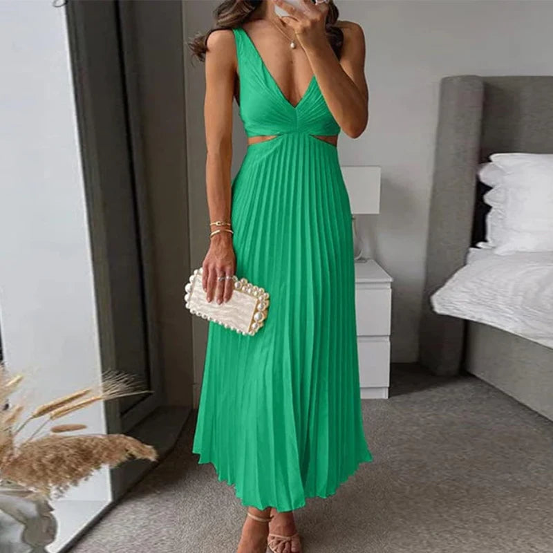 Tossy Sequin Maxi Dress – Sparkling Bodycon Elegance for Nights Out