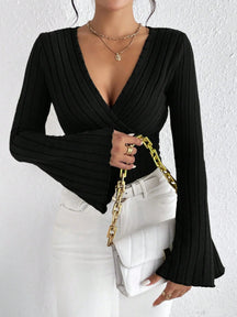 Aria Striped Knit Top
